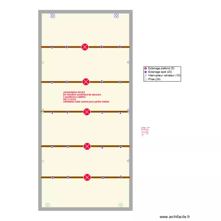 Salle de réception Thomas. Plan de Salle de réception Thomas. Plan de