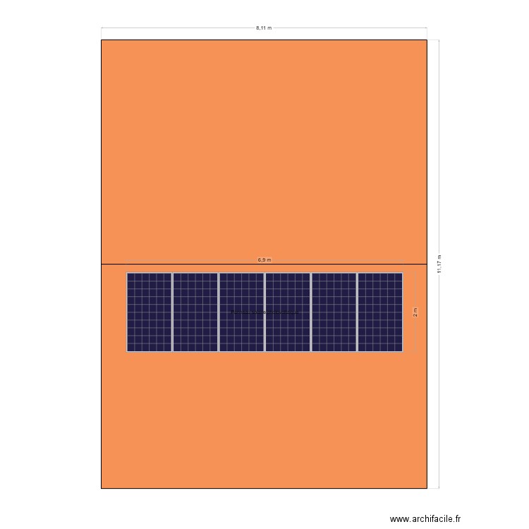 ballet. Plan de 0 pièce et 0 m2