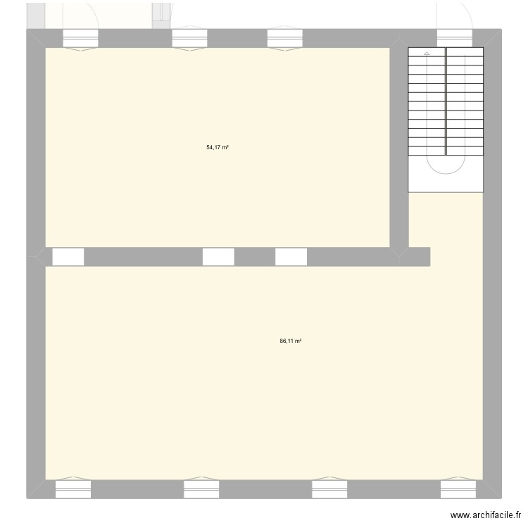 Plan IDR Hagondange (tristan). Plan de 6 pièces et 299 m2