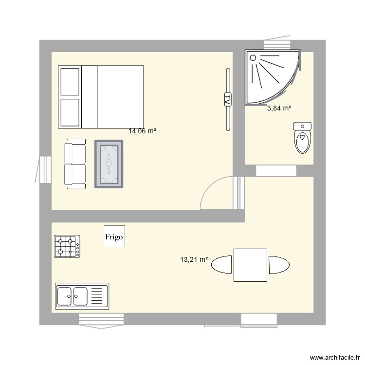 Mon plan yves. Plan de 0 pièce et 0 m2