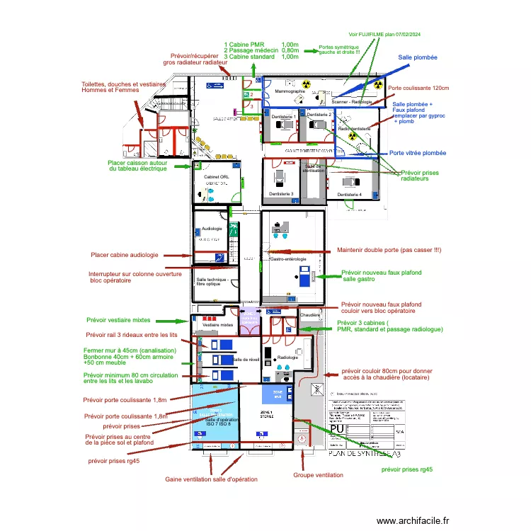 The Clinic - Sous-sol - 09/04/2024 - A.A. Plan de 