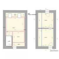 Loft plan masse bas et haut