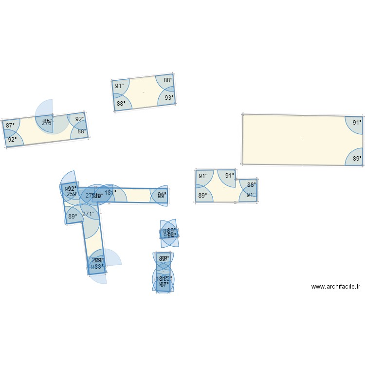les genets val fouzon. Plan de 7 pièces et 3718 m2