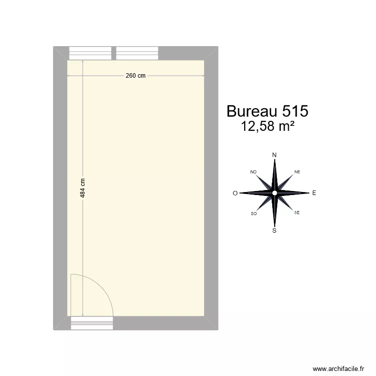 Bureau R 515. Plan de Bureau R 515. Plan de