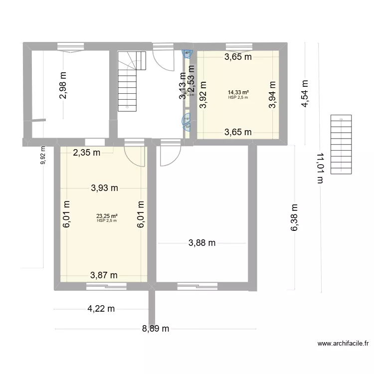 Maison Esquibien. Plan de Maison Esquibien. Plan de