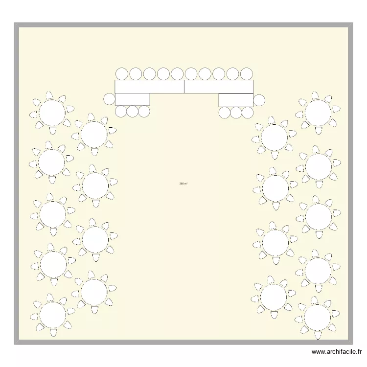 MARIAGE ROND. Plan de 