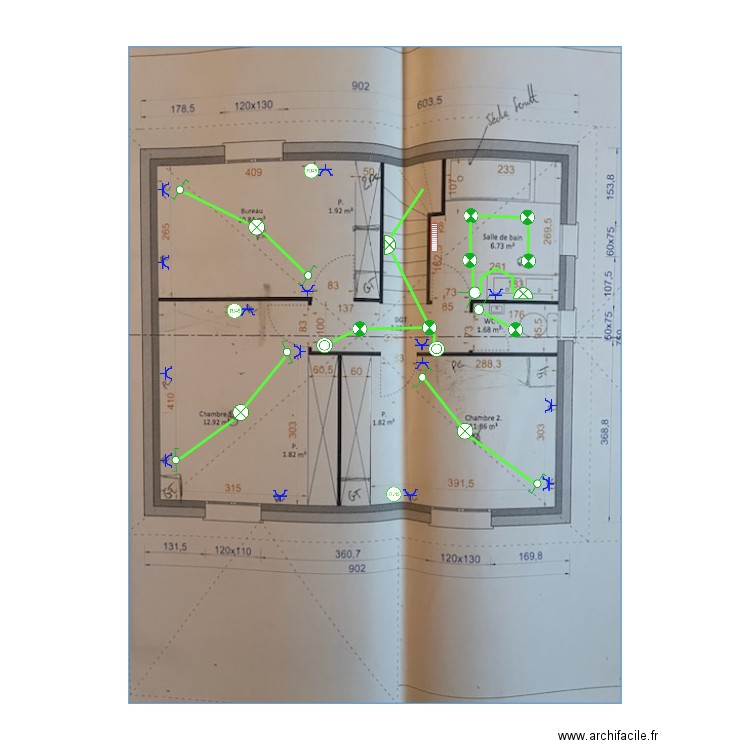 R+1 Belzunce. Plan de 0 pièce et 0 m2