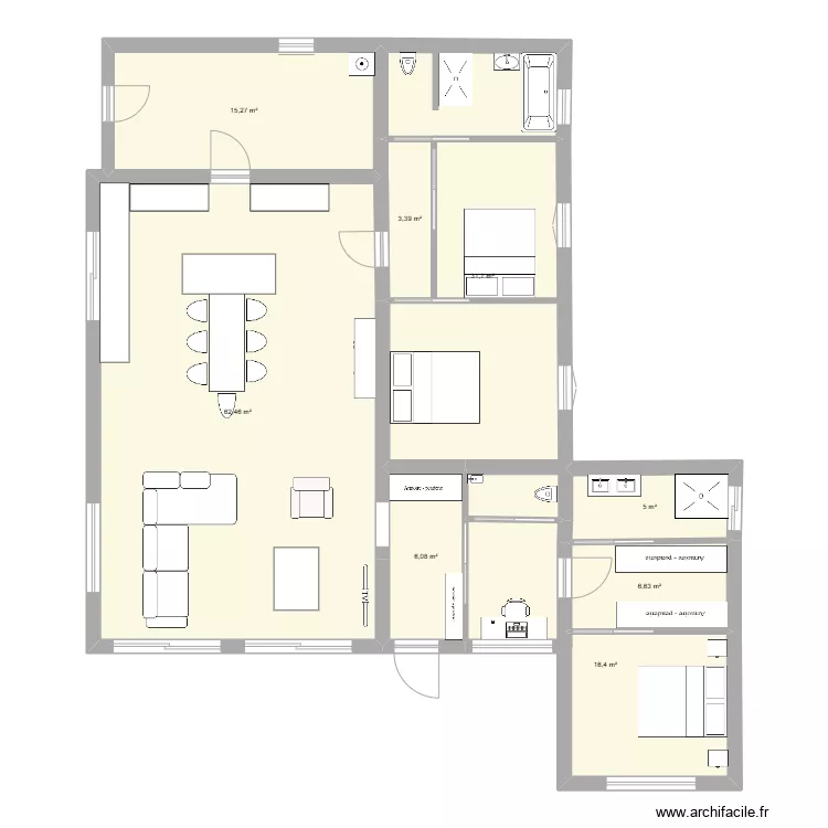 MAISON CARRO. Plan de MAISON CARRO. Plan de