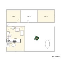 plan de l'aménagement bureaux comptables le 02.05.2024