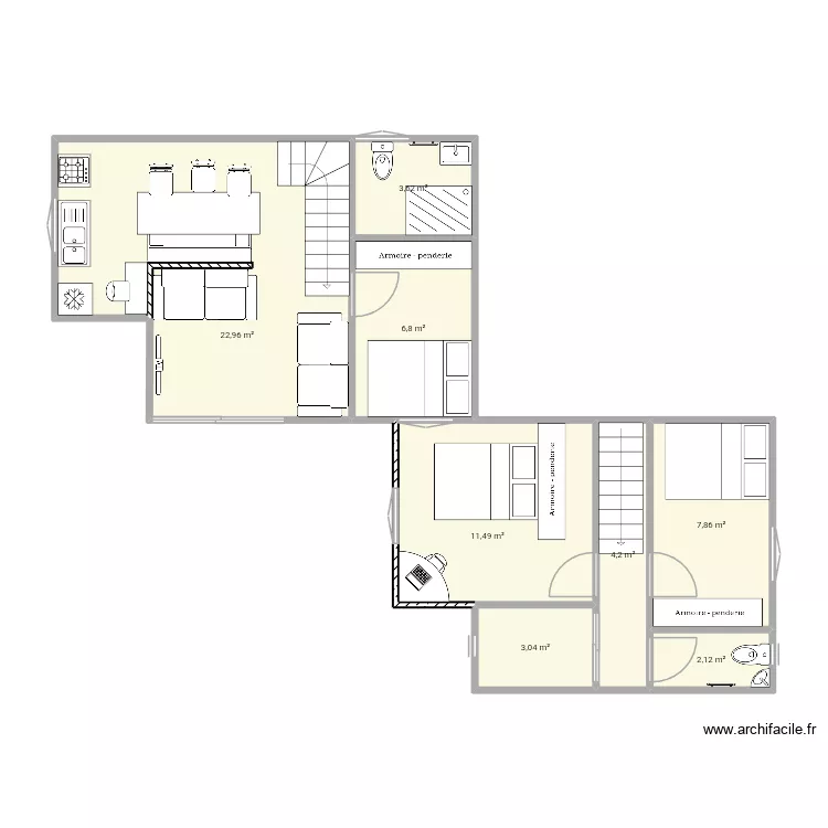 Num&eacute;ro 2. Plan de 