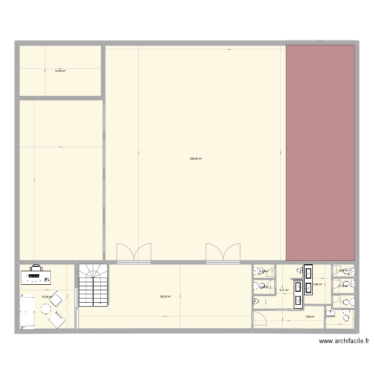 betesda 4. Plan de 23 pièces et 637 m2