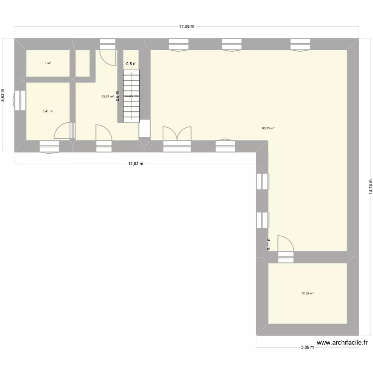 gre. Plan de 5 et 102 m² gre. Plan de 5 et 102 m²