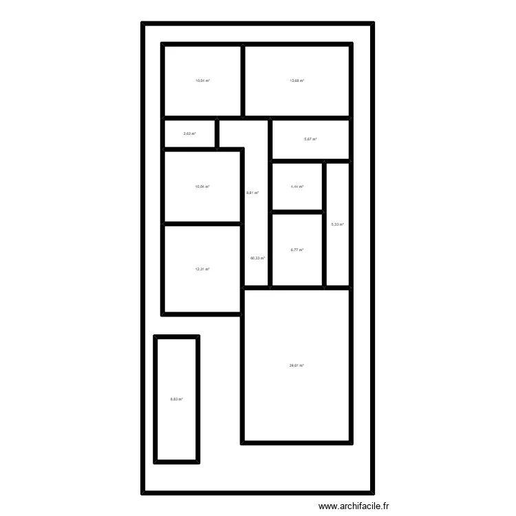 nkou house. Plan de 13 Pièces et 314 m² nkou house. Plan de 13 Pièces et 314 m²