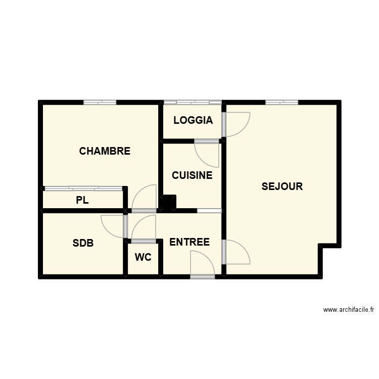PLAN NIMES HOTEL DIEU. Plan de 9 pièces et 29 m2