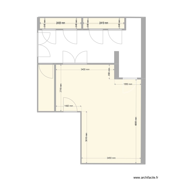 CHALET. Plan de 0 pièce et 0 m2