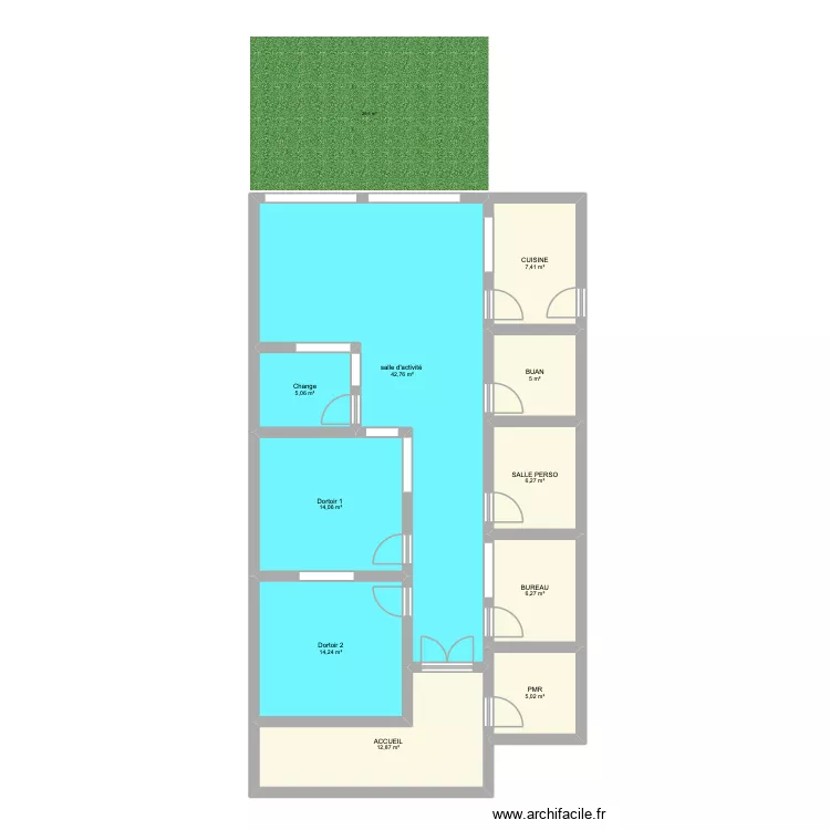 PLAN GWEN Nouveau projet. Plan de 