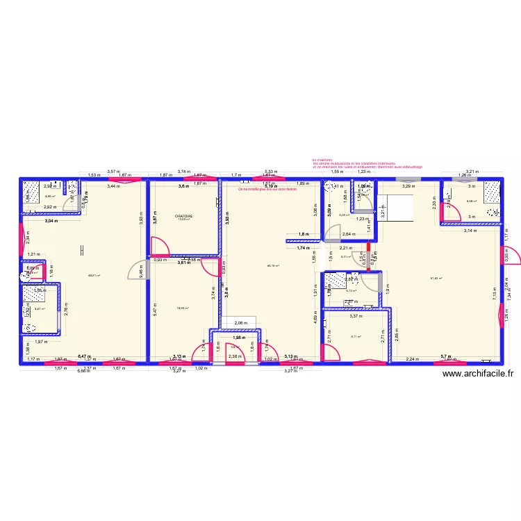 plan global Maçonnerie presbytere 2. Plan de 15 et 225 m² plan global Maçonnerie presbytere 2. Plan de 15 et 225 m²