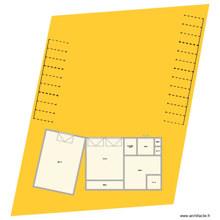 EDF 150 M&sup2; + 200 M&sup2;. Plan de 0 pièce et 0 m2