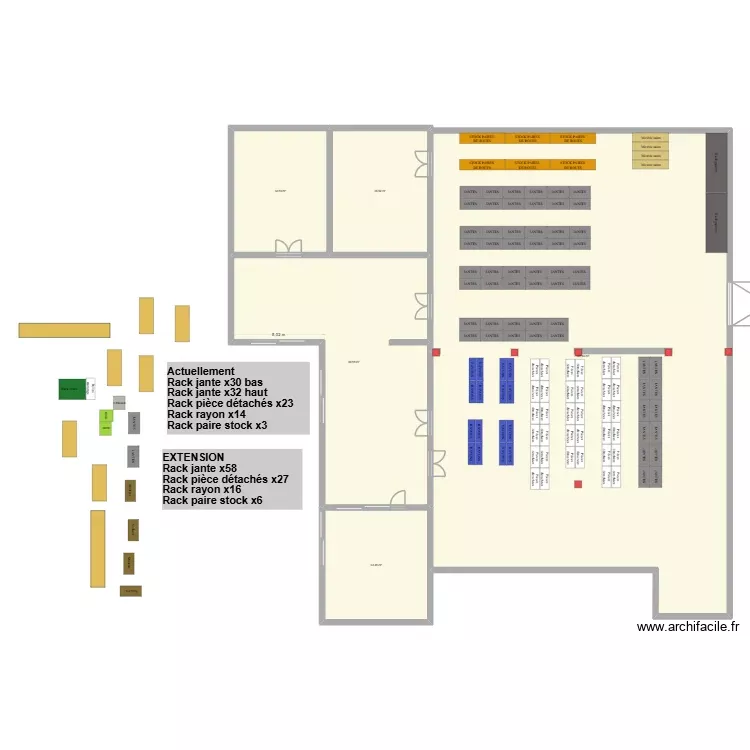 EXTENSION DUKE 5. Plan de 5 Pièces et 602 m² EXTENSION DUKE 5. Plan de 5 Pièces et 602 m²