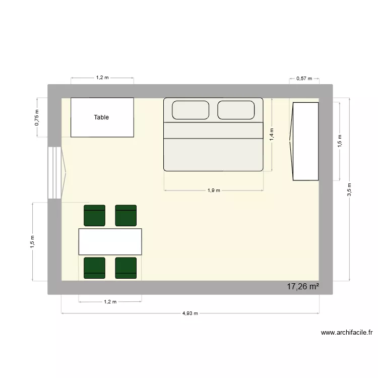 Nirmala saint mandé. Plan de 1 et 17 m² Nirmala saint mandé. Plan de 1 et 17 m²