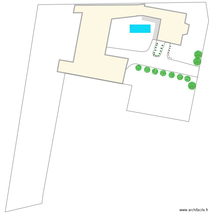 pisi2. Plan de 1 pièce et 984 m2