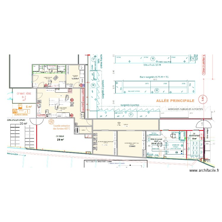 Wolfisheim V2. Plan de 7 pièces et 98 m2