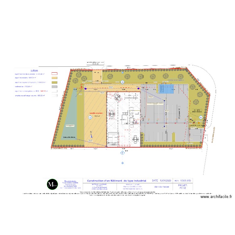 SCI FACC. Plan de 0 pièce et 0 m2