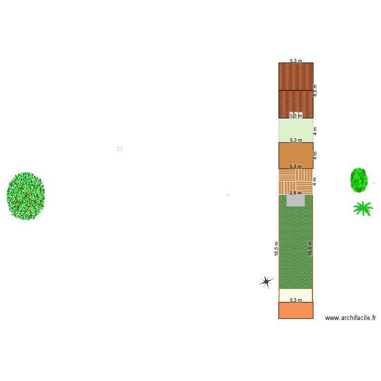 regnier. Plan de 0 pièce et 0 m2