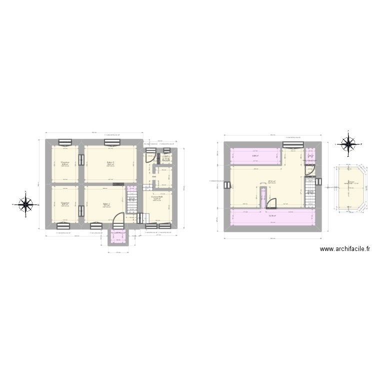 ML24006418 FAESSEL HOMMEL. Plan de 13 pièces et 114 m2