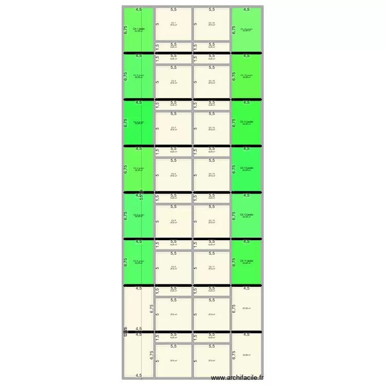 2025 16 ch piscine 5. Plan de 