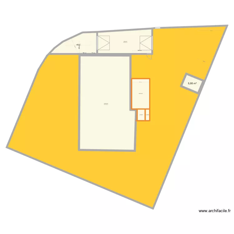 sp3c cl&ocirc;ture garage 2. Plan de 
