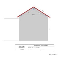 FACADE OUEST projete