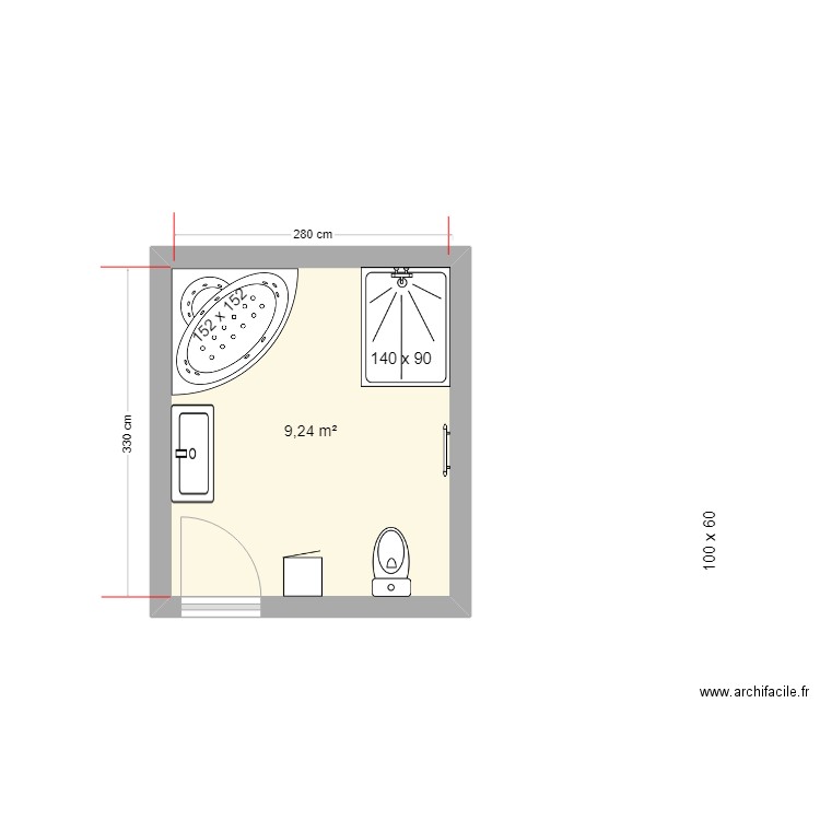 SDB04. Plan de 0 pièce et 0 m2