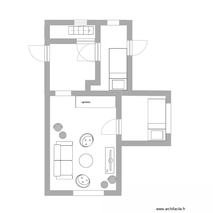 Antras aukštas. Plan de Antras aukštas. Plan de
