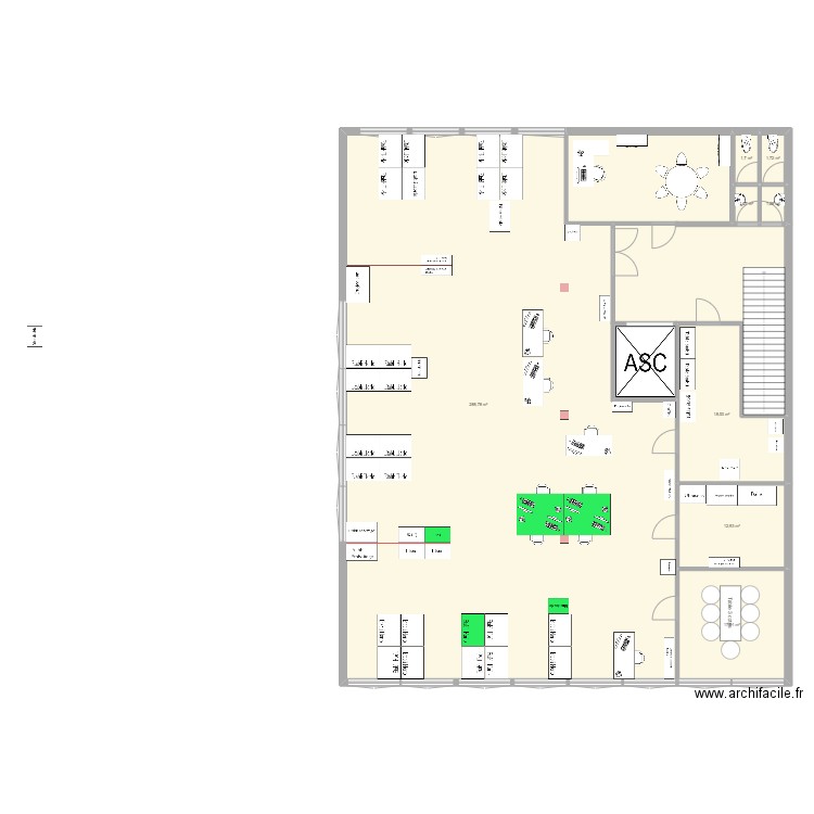 Horlo Ordons Annik. Plan de 0 pièce et 0 m2