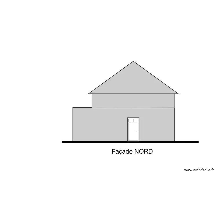 coupe nord Lezoux. Plan de 