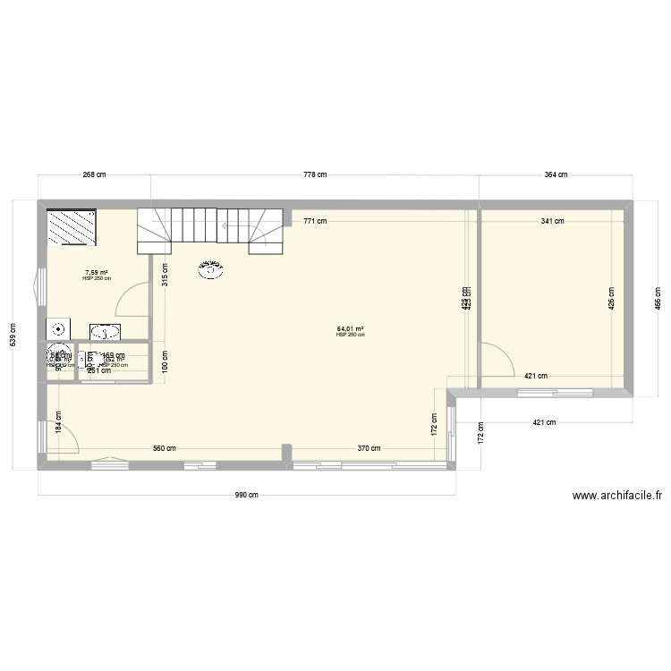 Les Mouettes Plan de Fond. Plan de 0 pièce et 0 m2