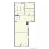 Pavillon clamart V4 ouverture mur porteur