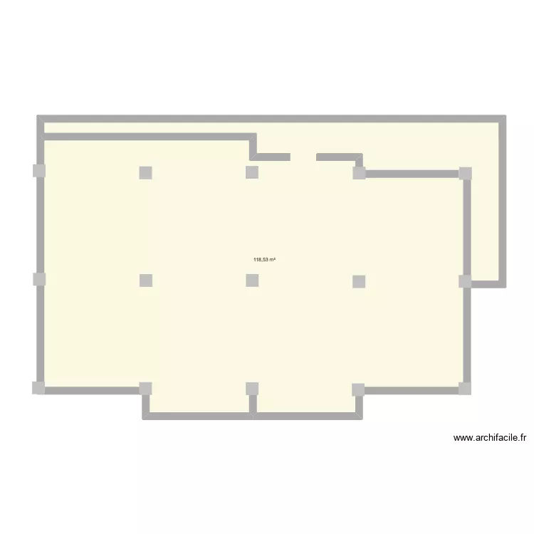 tizinisaretage1. Plan de 1  et 119 m²