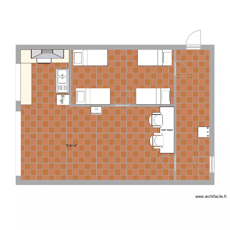 faux plafonds. Plan de 1 et 73 m² faux plafonds. Plan de 1 et 73 m²