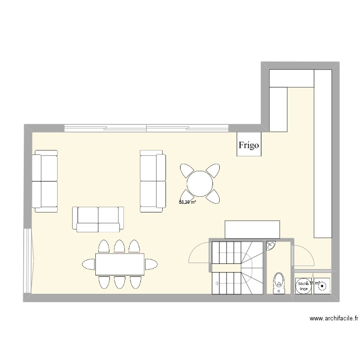 Fours à Chaux REZ-1. Plan de 0 pièce et 0 m2