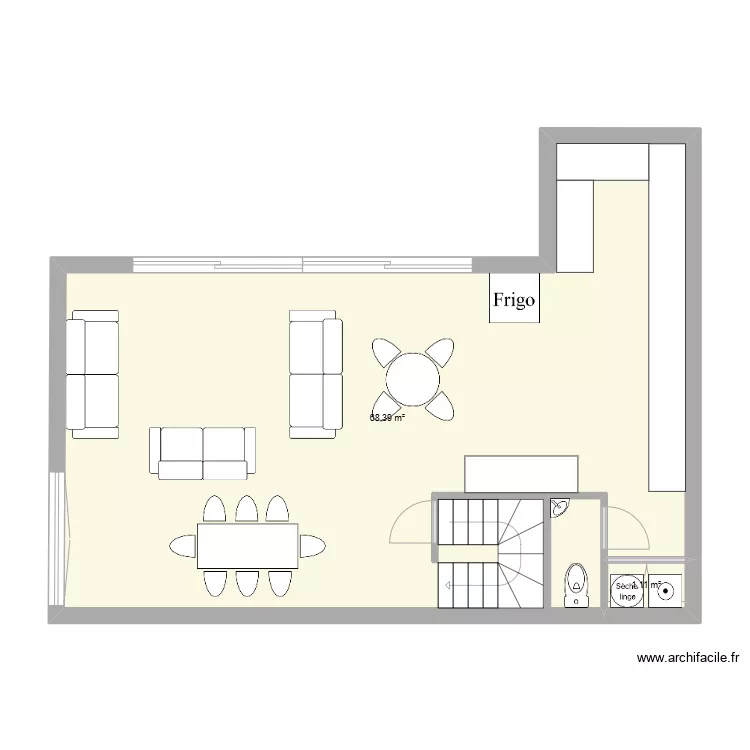 Fours &agrave; Chaux REZ-1. Plan de 