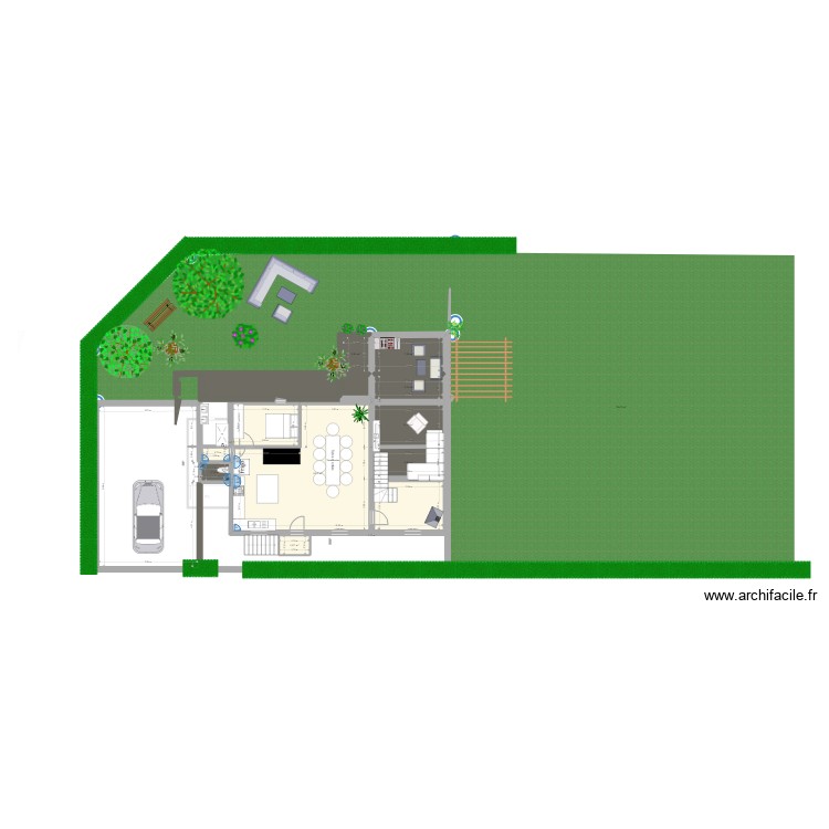 maison. Plan de 0 pièce et 0 m2