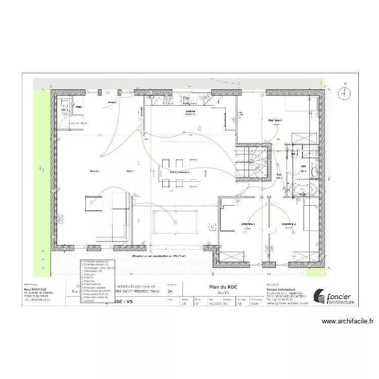 MOUTTON RDC. Plan de 