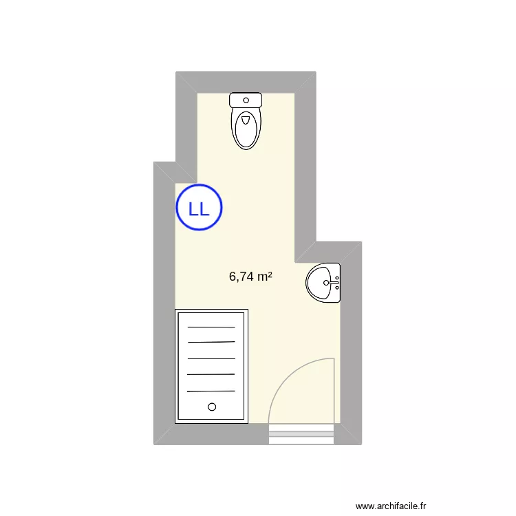 TEF 1er. Plan de 1  et 7 m²
