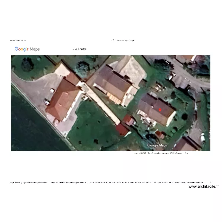 PLAN DE SITUATION AERENNE. Plan de 