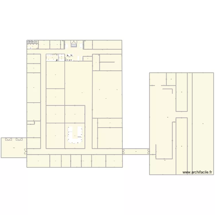 Base 1 QG plan. Plan de 37  et 12110 m²