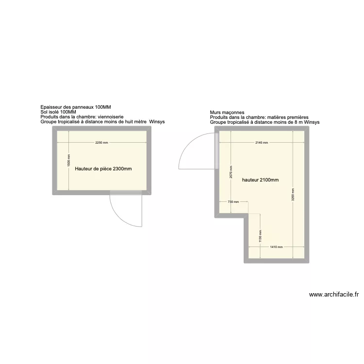 la Langroise. Plan de la Langroise. Plan de