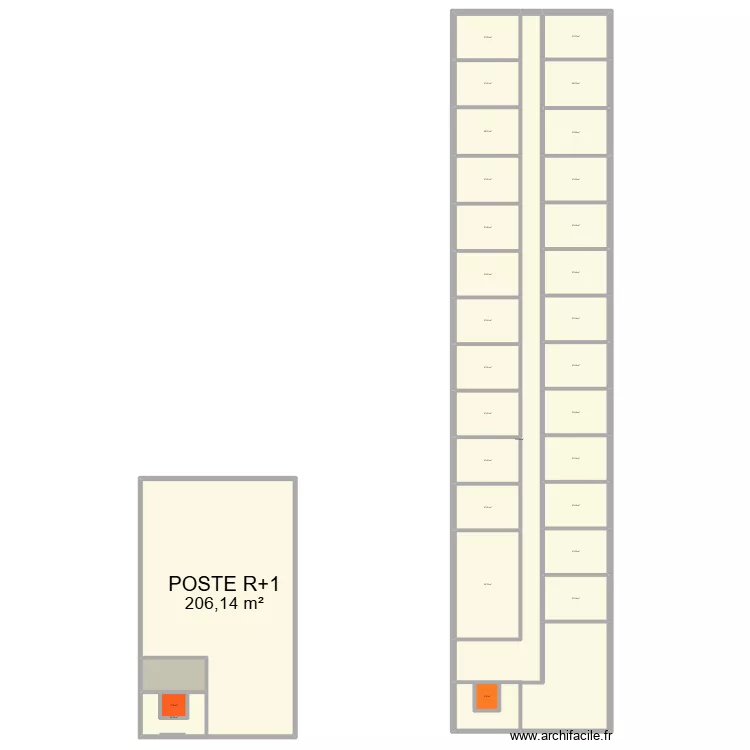 APPART HOTEL. Plan de 0 pièce et 0 m2