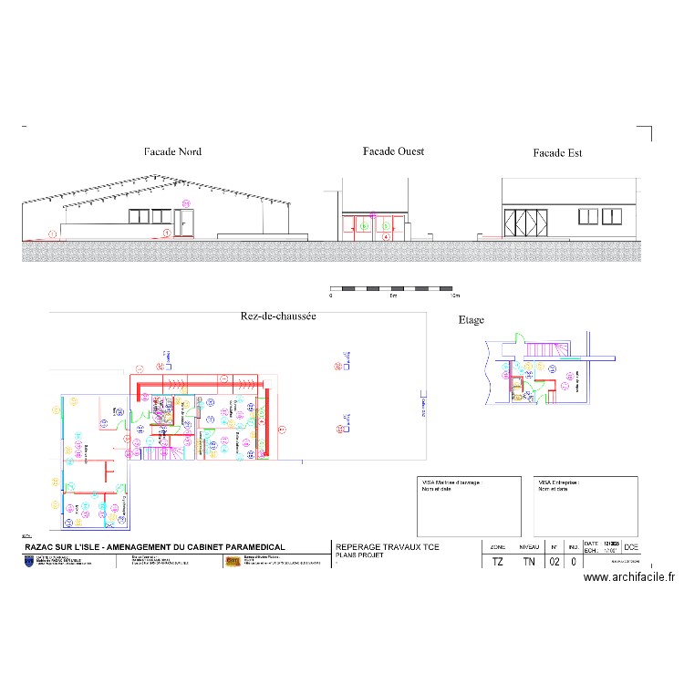 RAZAC - CABINET PARAMEDICAL -. Plan de 0 pièce et 0 m2